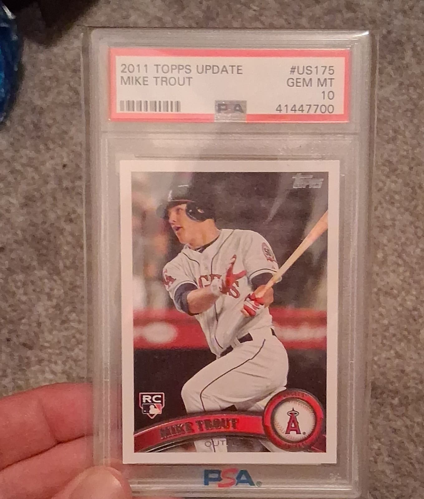 Series Mike Trout 2011 Topps Update