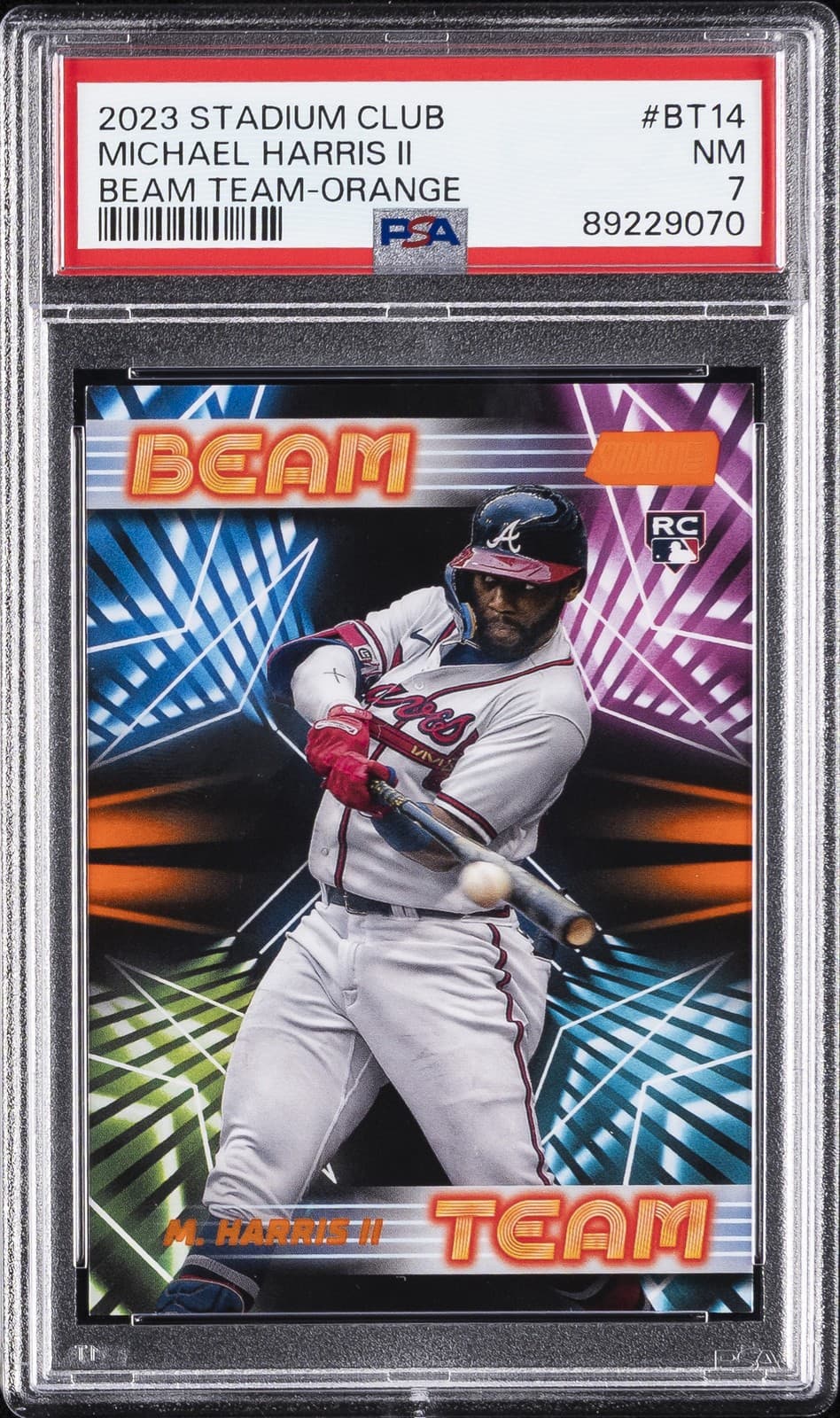 BEAM TEAM ORANGE MICHAEL HARRI 2023 Topps Stadium Club 2023 Topps Stadium Club