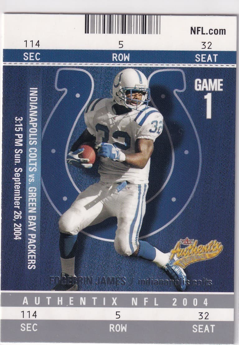 AUTHENTIX EDGERRIN JAMES INDIA #40