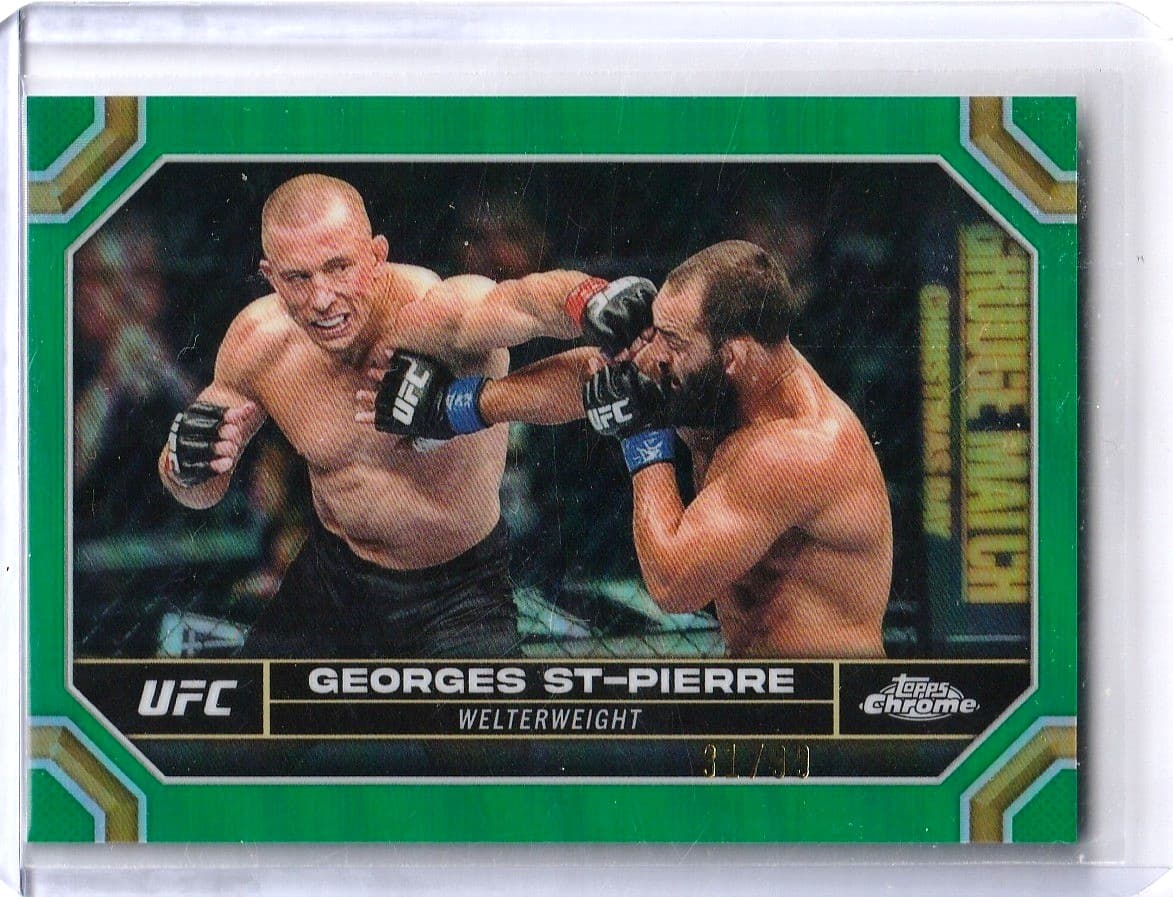 Georges St 2024 Topps Chrome 2024 Topps Chrome green-refractor