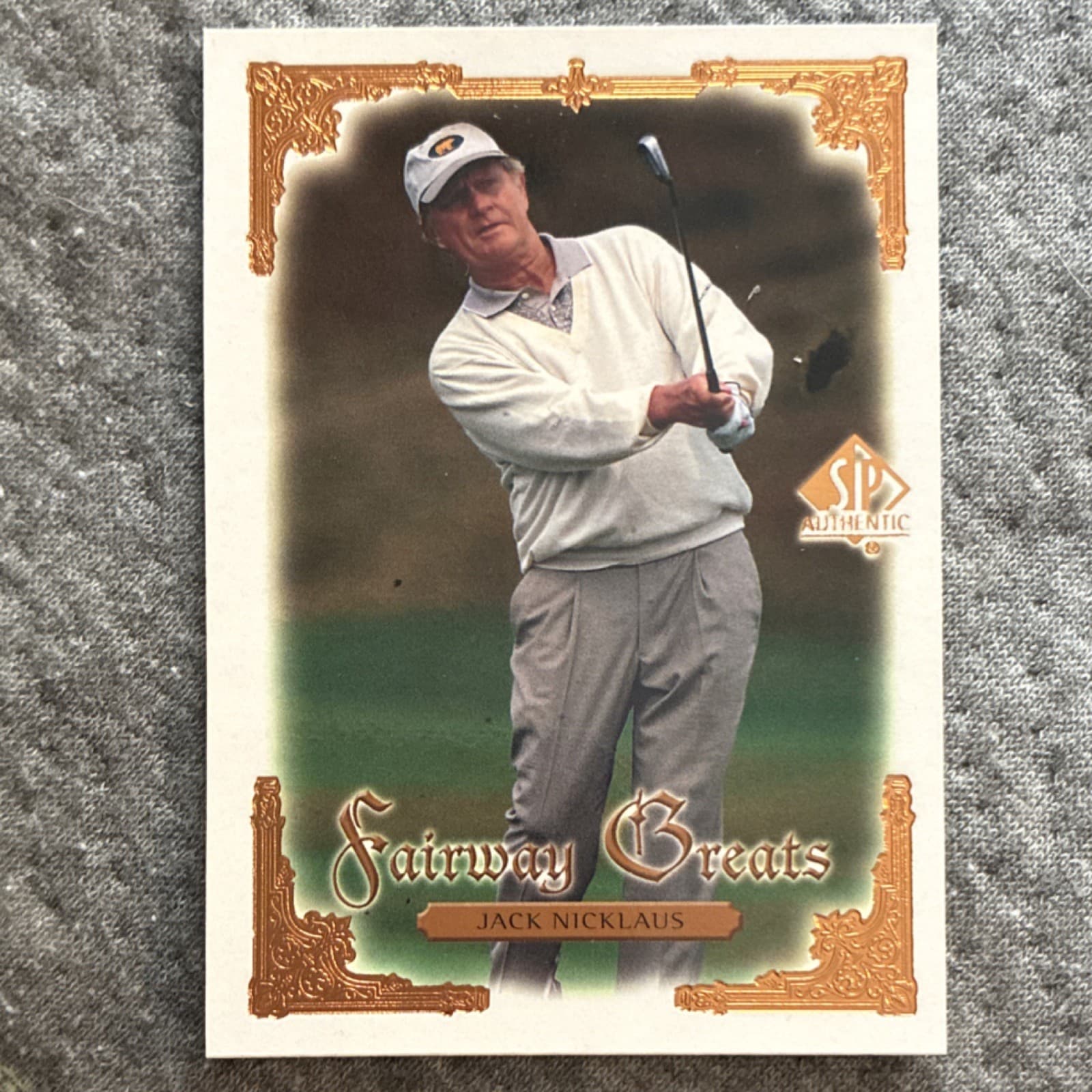Jack Nicklaus trading card