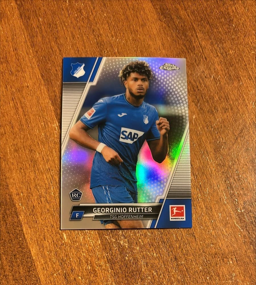 Georginio Rutter 2022 Topps Chrome 2022 Topps Chrome