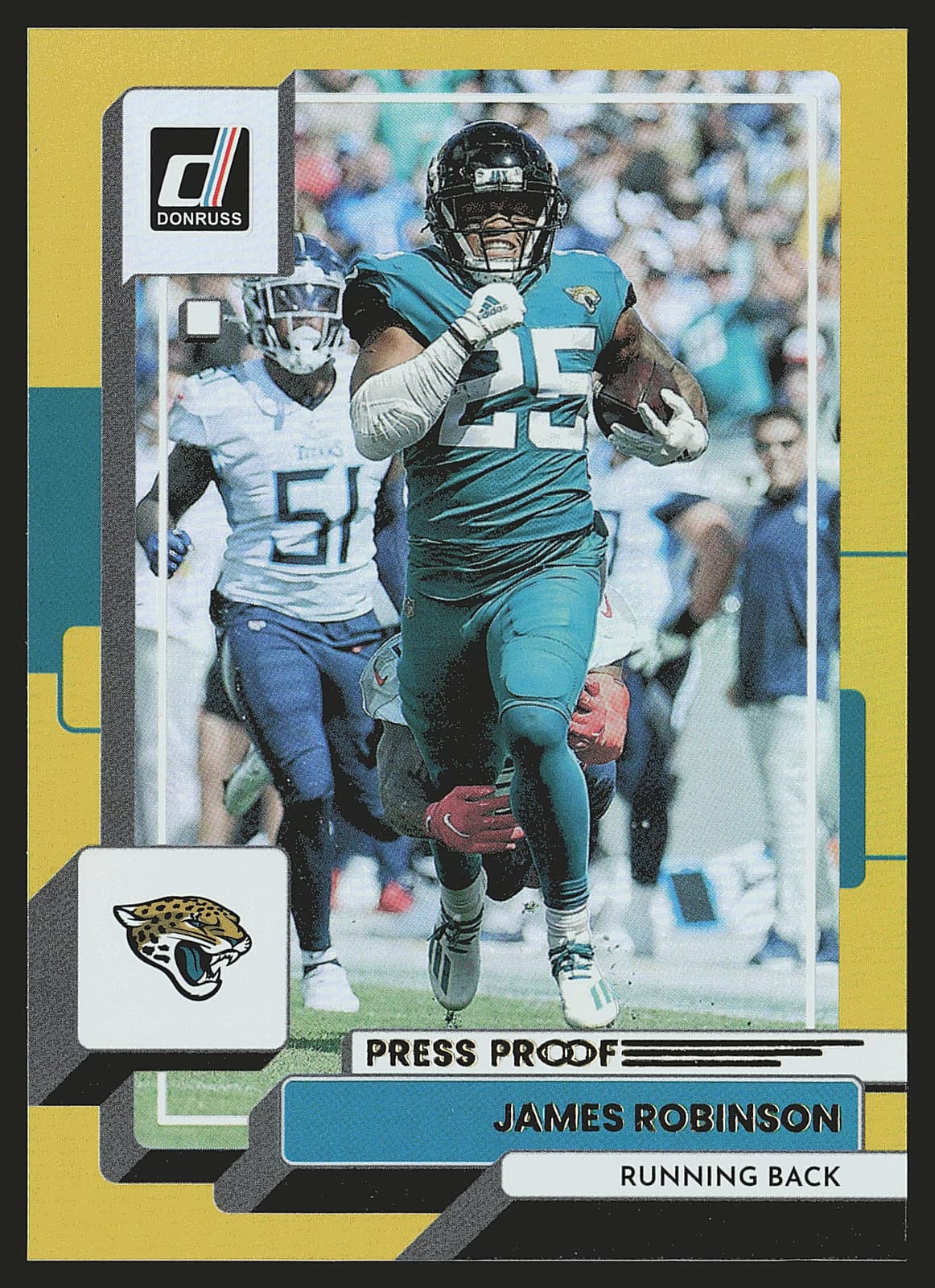 James Robinson Gold 2022 Donruss 2022 Donruss gold