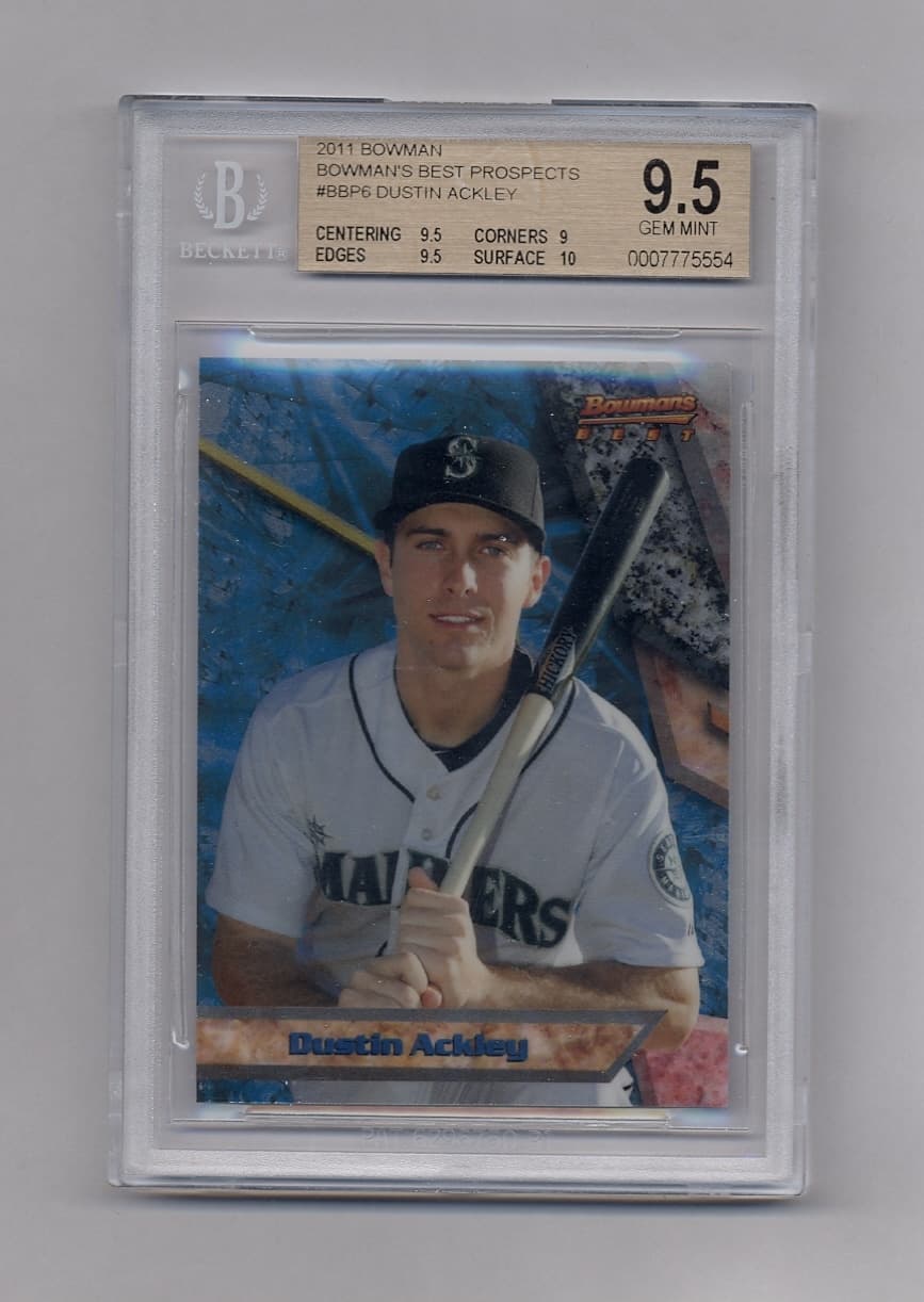 Dustin Ackley trading card