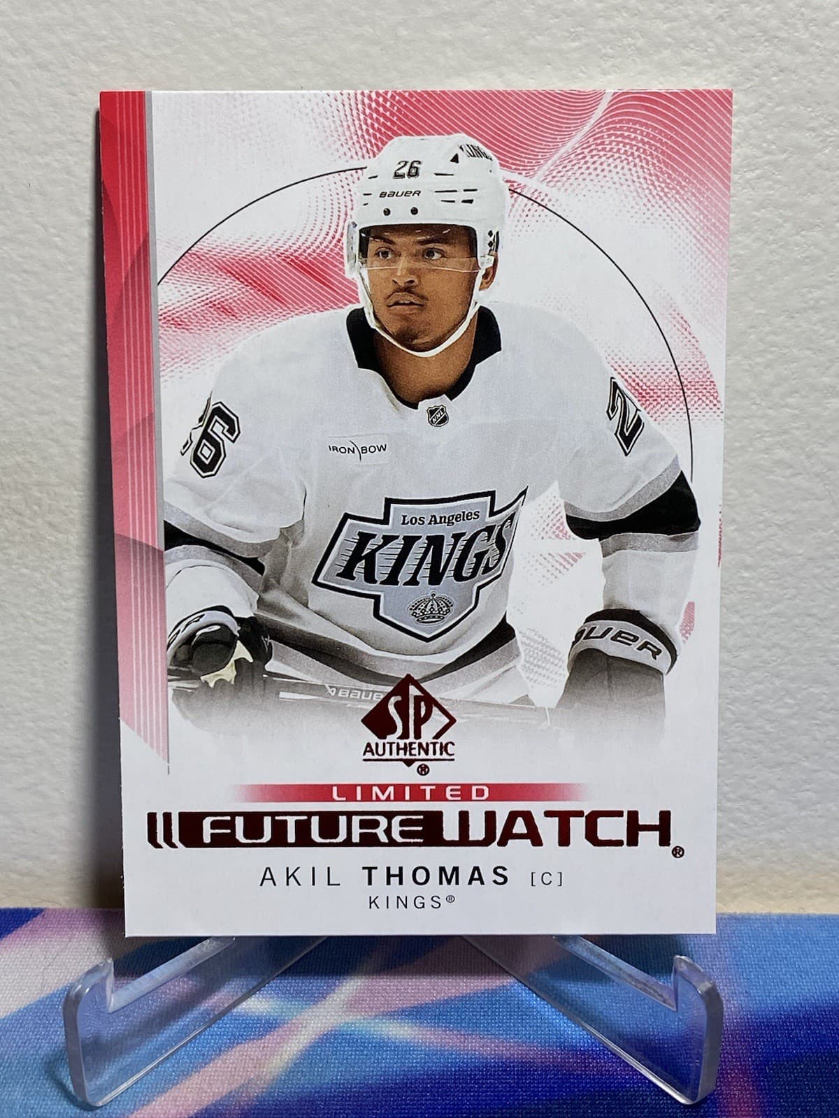 Akil Thomas trading card