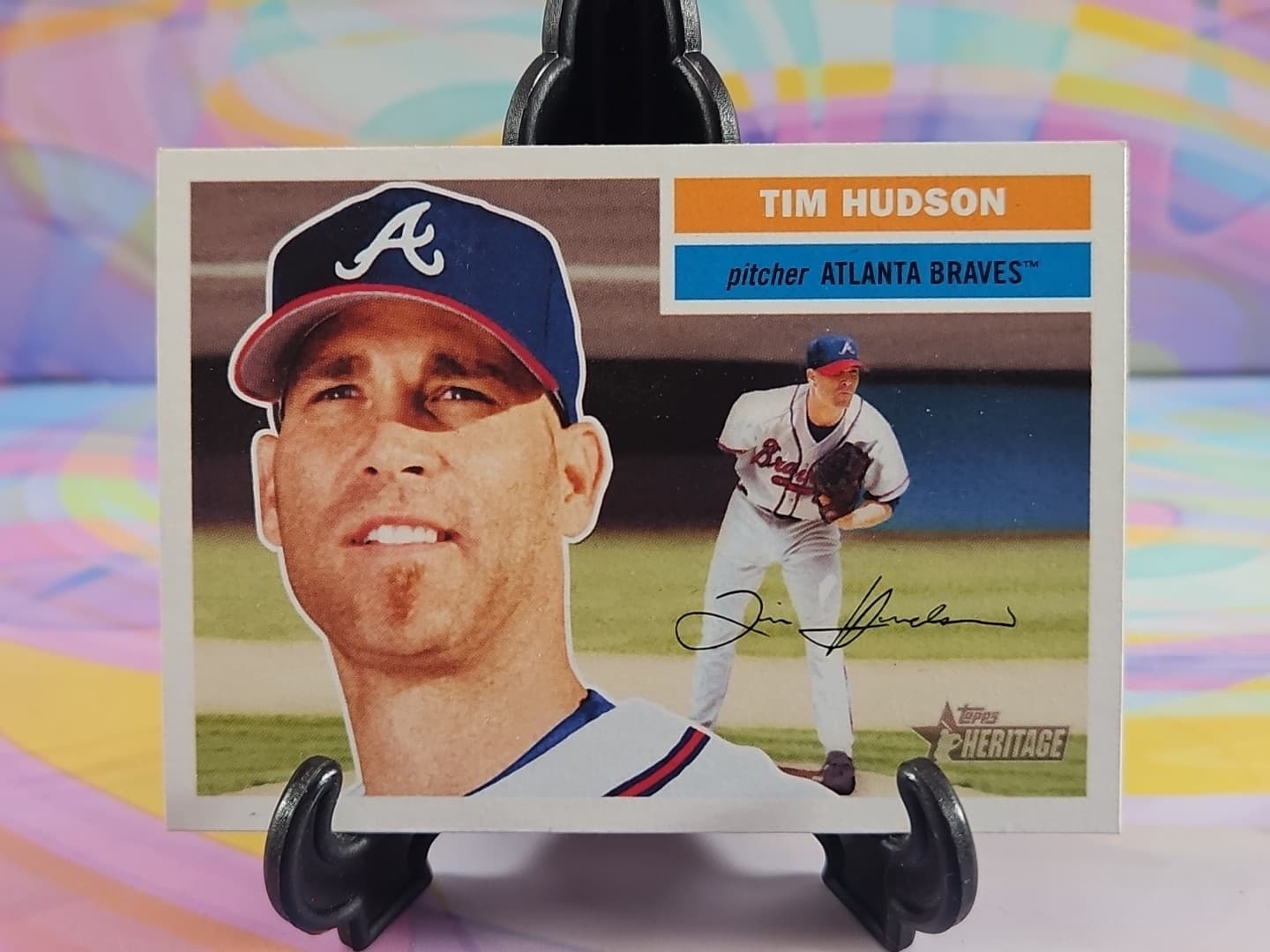 Tim Hudson 2004 Topps Heritage 2004 Topps Heritage