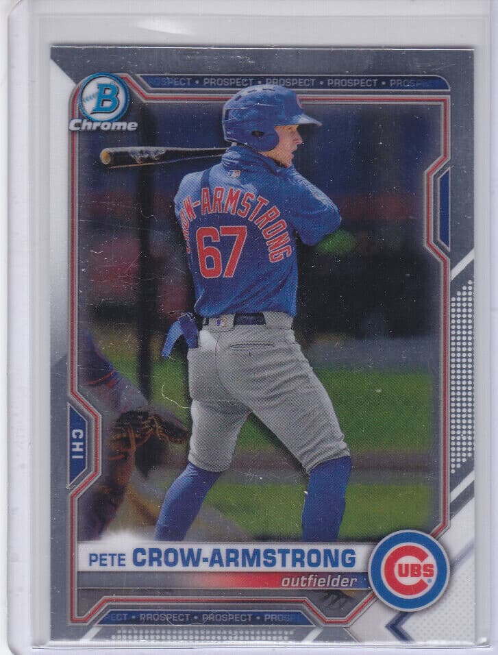 First Cubs Uniform 2021 Bowman Draft