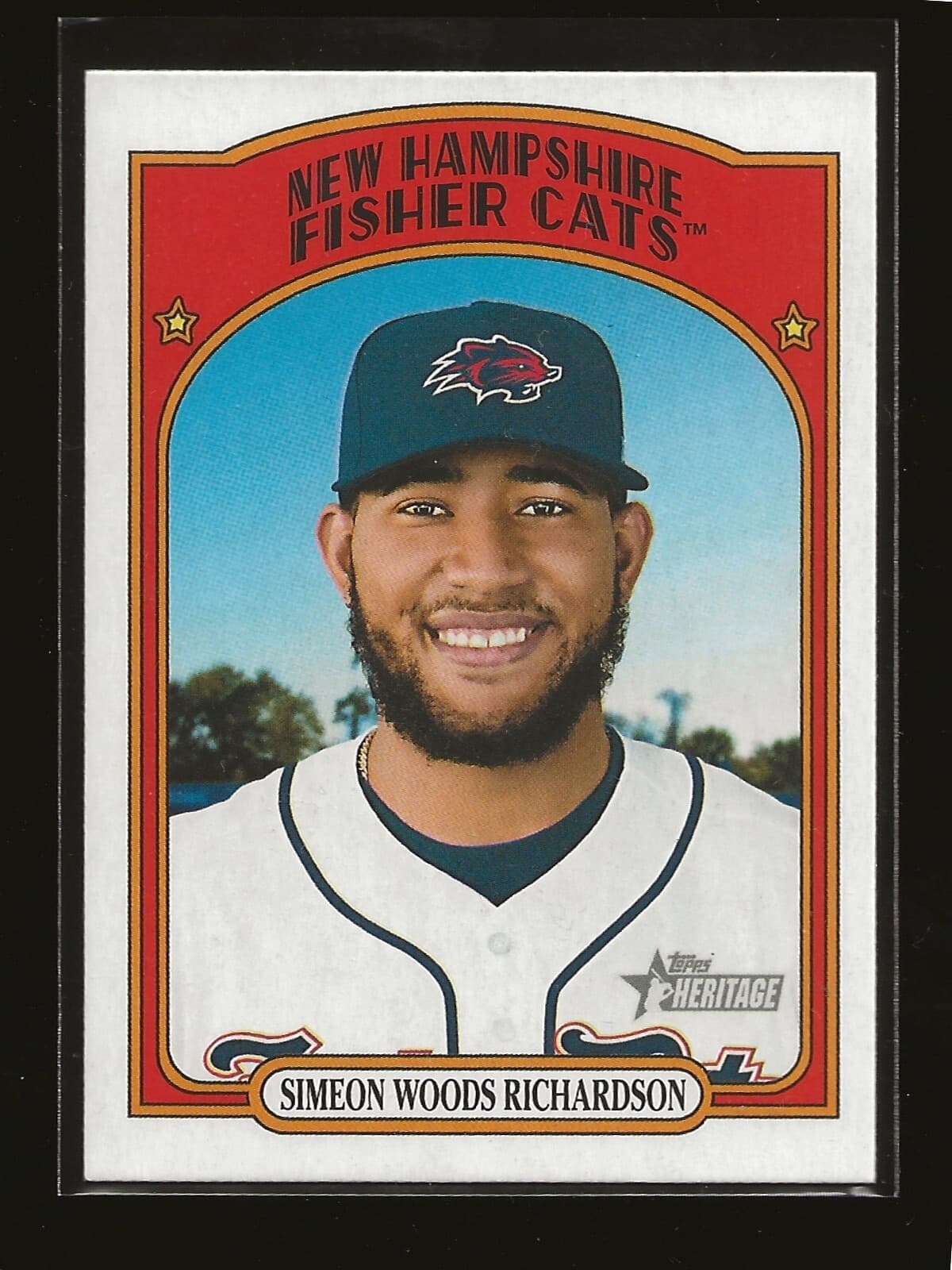 Minor League Blue 2021 Topps Heritage 2021 Topps Heritage