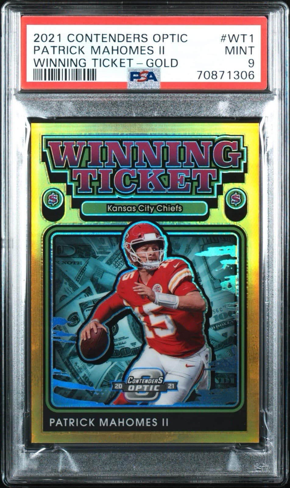 Winning Ticket Patrick 2021 Panini Contenders 2021 Panini Contenders gold