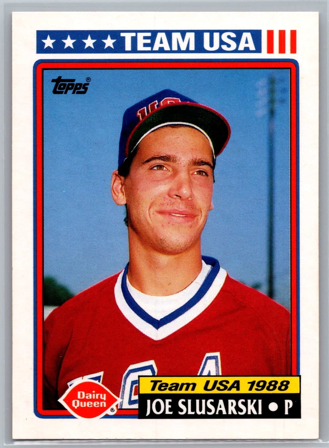 Joe Slusarski Dairy 1992 Topps 1992 Topps