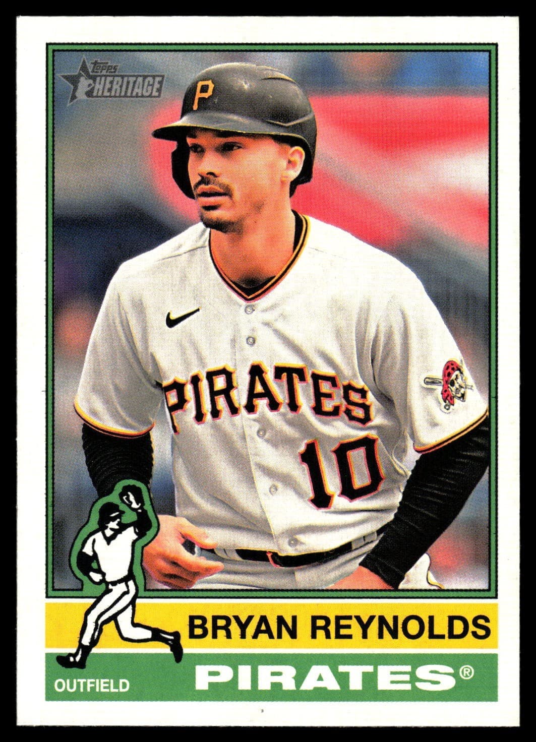 Bryan Reynolds Pittsburgh 2025 Topps Heritage 2025 Topps Heritage