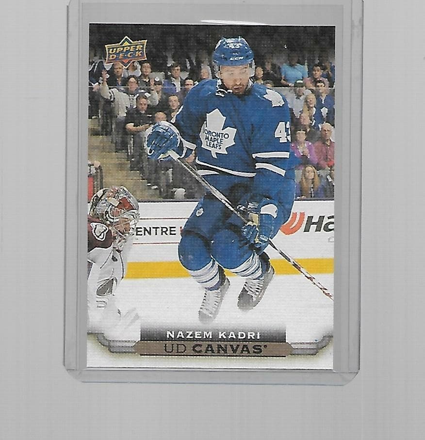 - HOCKEY UD CANVAS NAZEM KADRI #C82