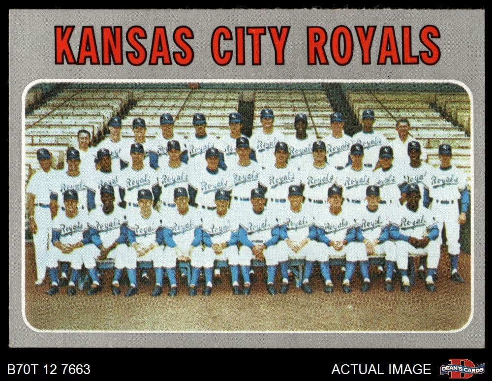 Royals Team 1970 Topps