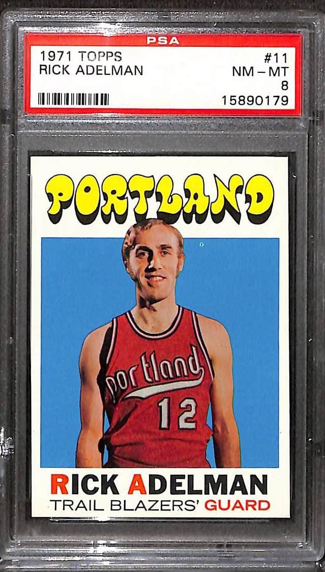 Rick Adelman trading card