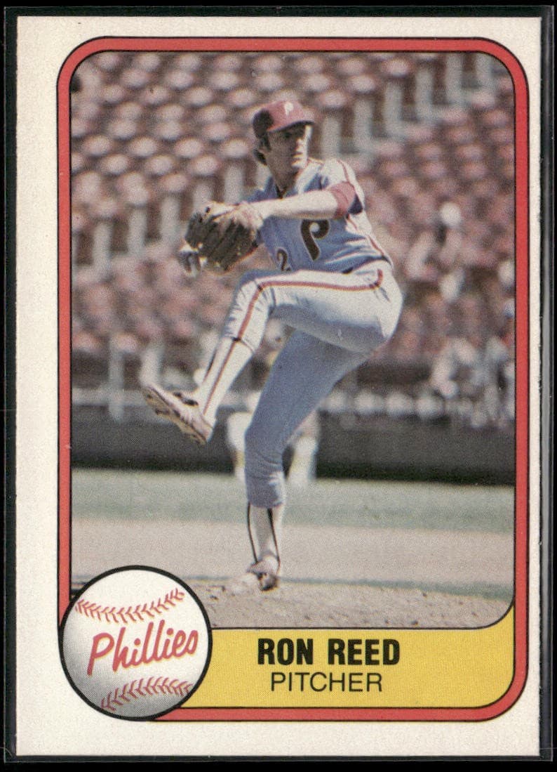 Ron Reed 1981 Fleer 1981 Fleer