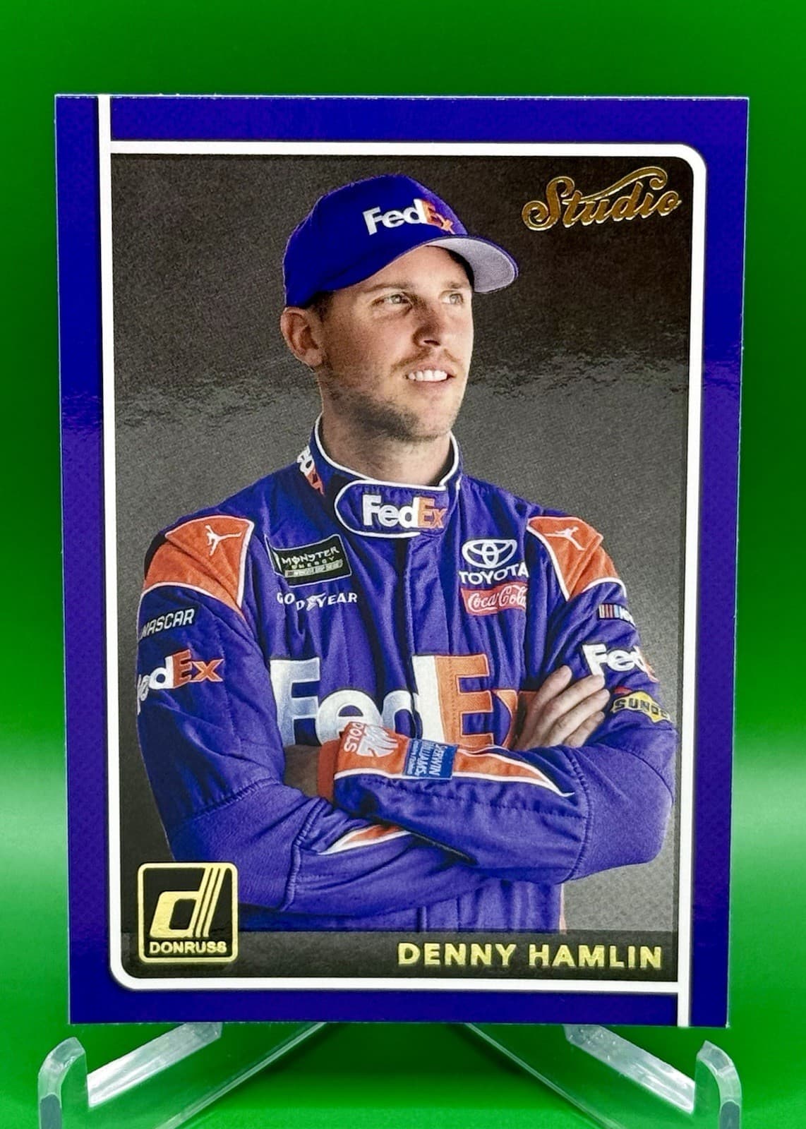 Studio Denny Hamlin 2018 Panini 2018 Panini purple