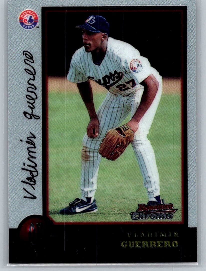 Baseball Vladimir Guerrero 1998 Bowman Chrome 1998 Bowman Chrome