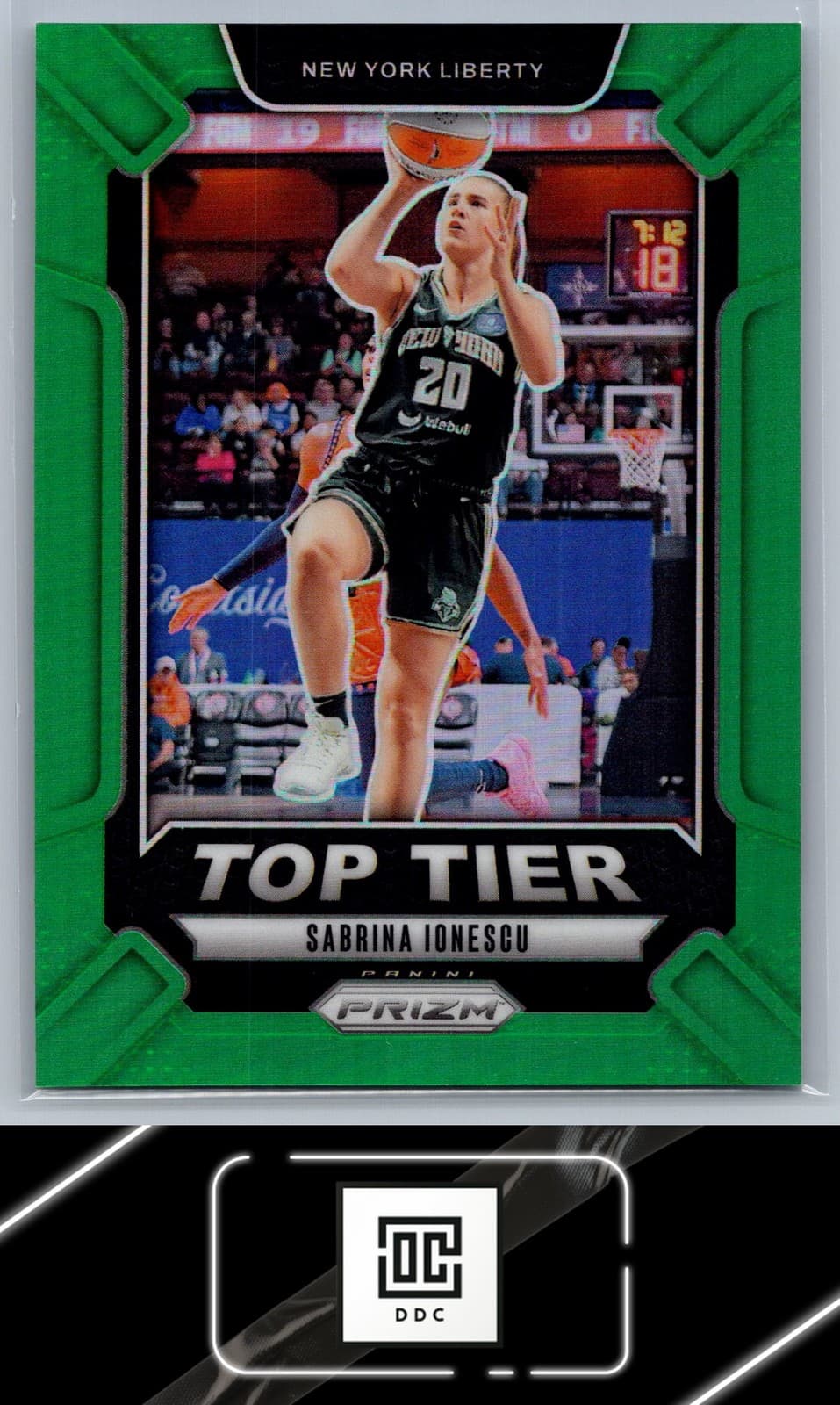 Sabrina Ionescu Top 2024 Panini Prizm 2024 Panini Prizm green