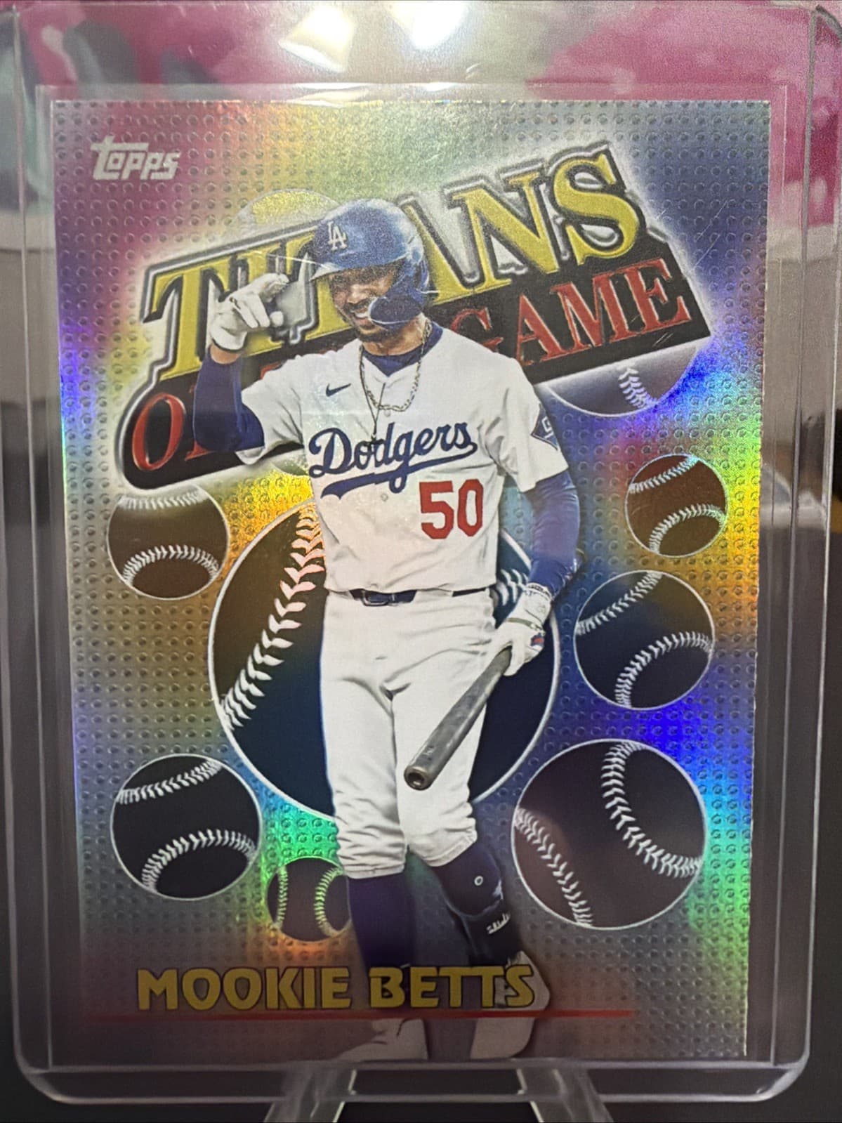 Game Mookie Betts 2026 Topps 2026 Topps foil