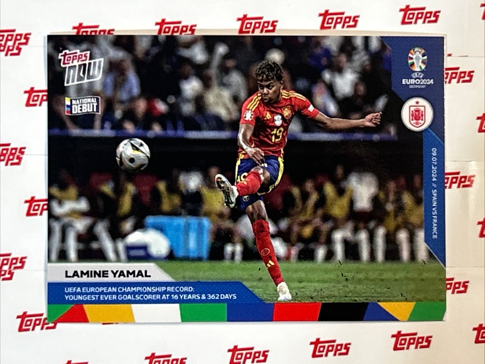 Lamine Yamal National 2024 Topps 2024 Topps