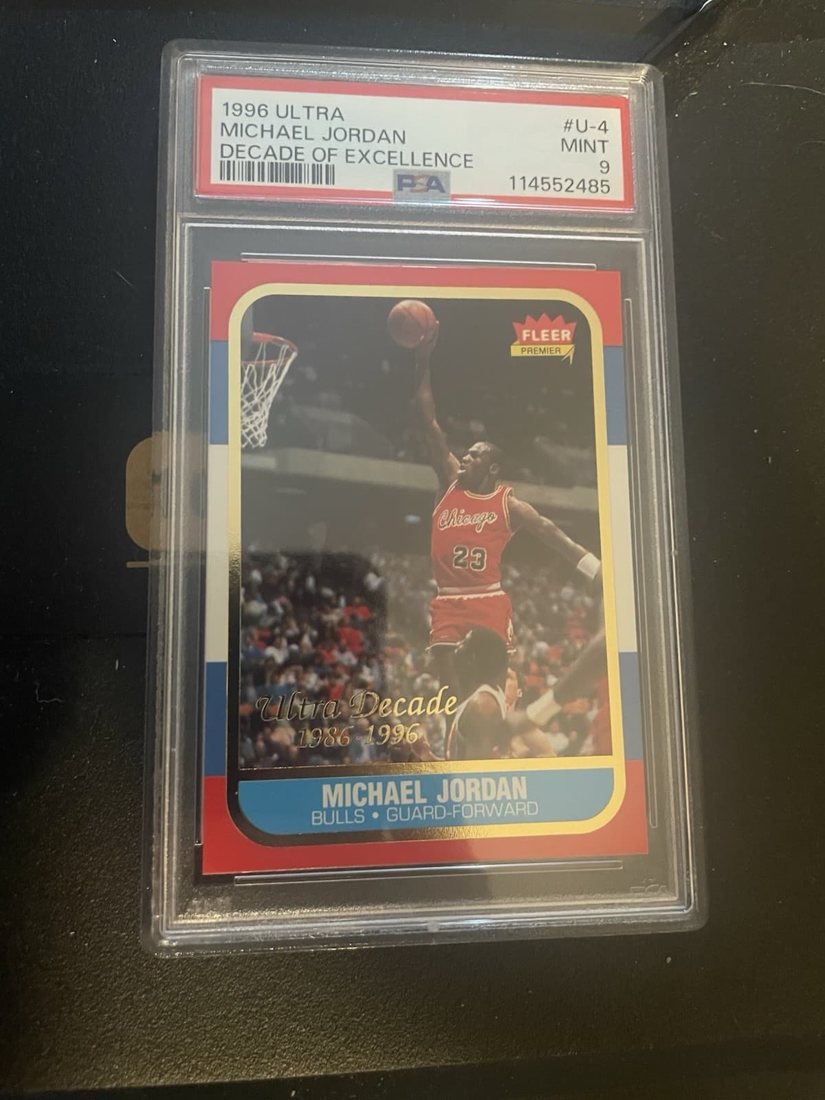 Michael Jordan 1996 Fleer Ultra 1996 Fleer Ultra