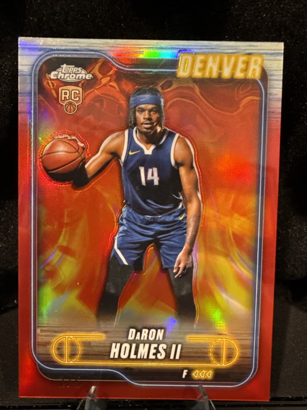 DaRon Holmes II 2024 topps Topps Chrome