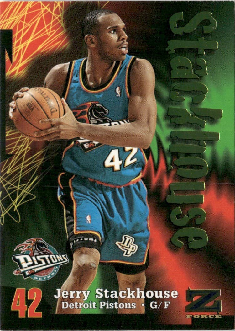 -99 Z-FORCE JERRY STACKHOUSE D 1998 Skybox 1998 Skybox