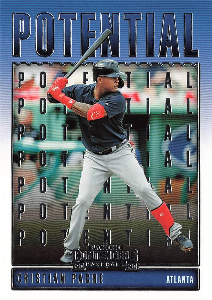 Cristian Pache Potential 2020 Panini Contenders 2020 Panini Contenders