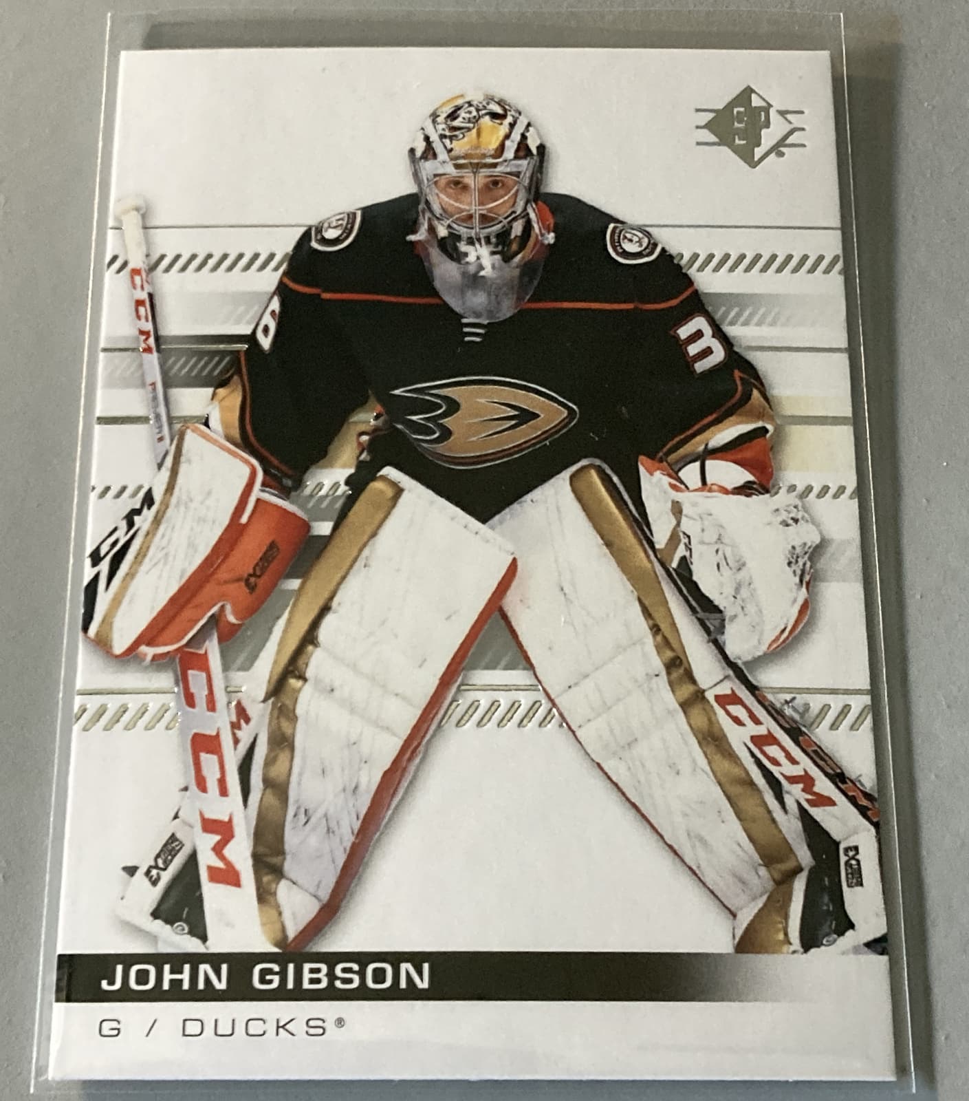 Hockey John Gibson 2019 Upper Deck SP 2019 Upper Deck SP