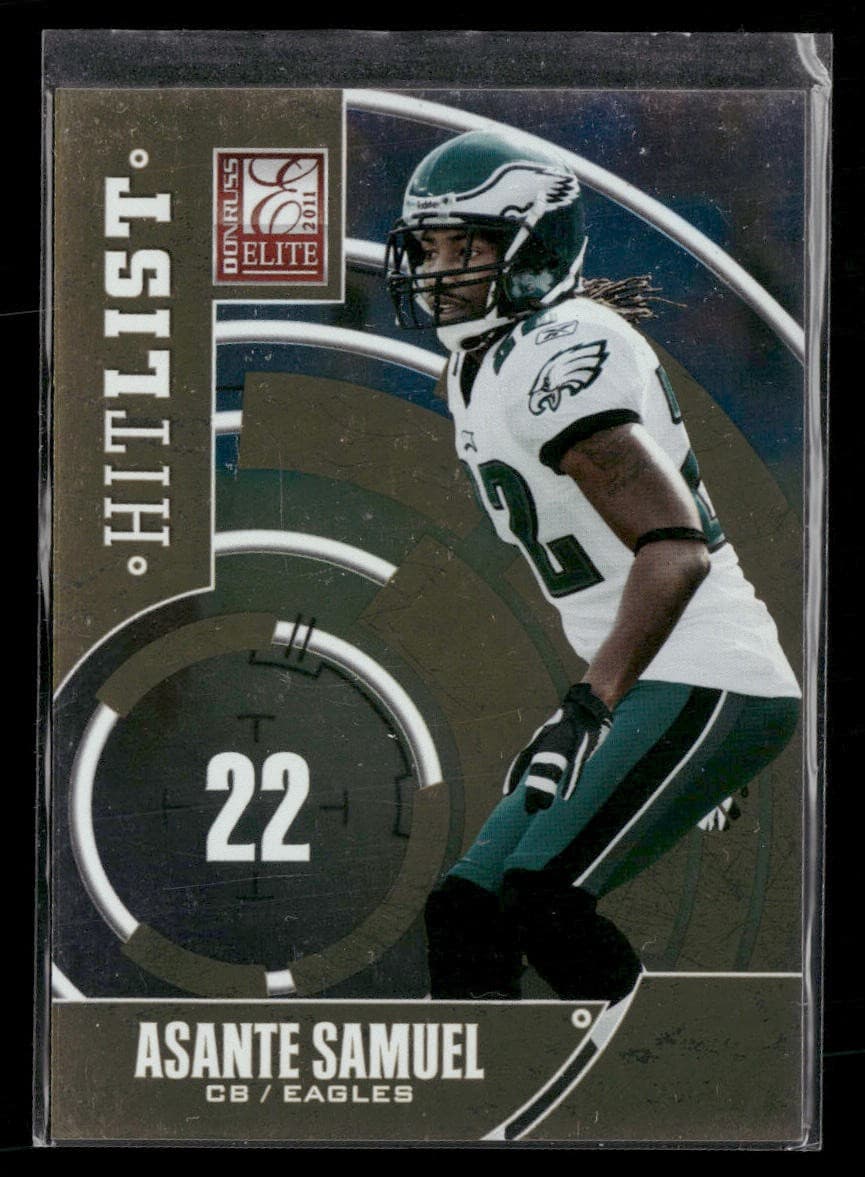 Elite Asante Samuel 2011 Donruss 2011 Donruss gold