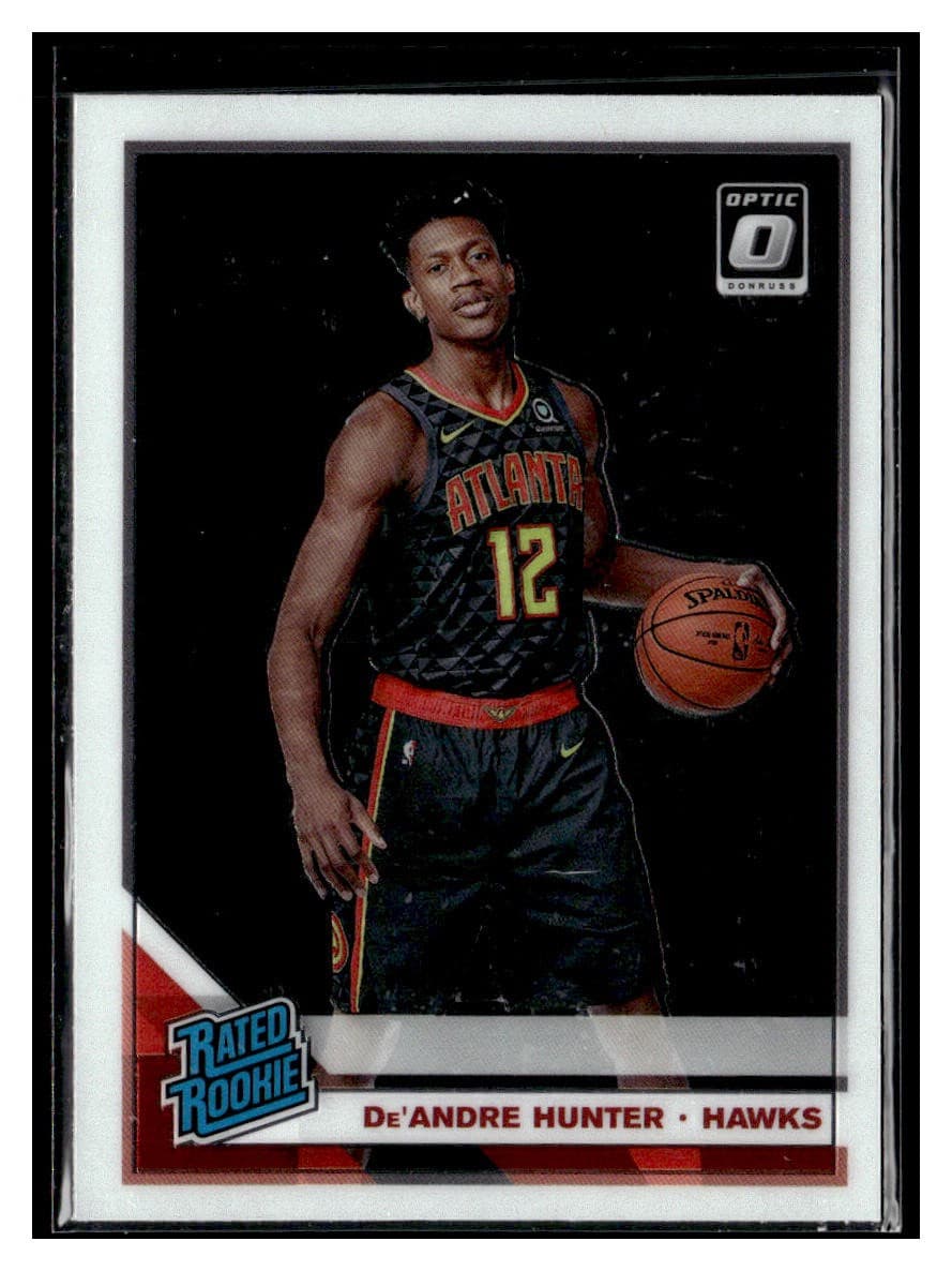 Andre Hunter Atlanta 2019 Donruss Optic 2019 Donruss Optic