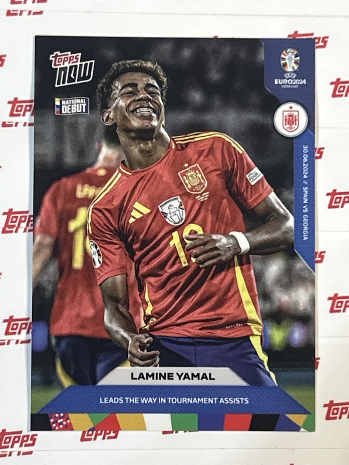 Lamine Yamal National 2024 Topps 2024 Topps