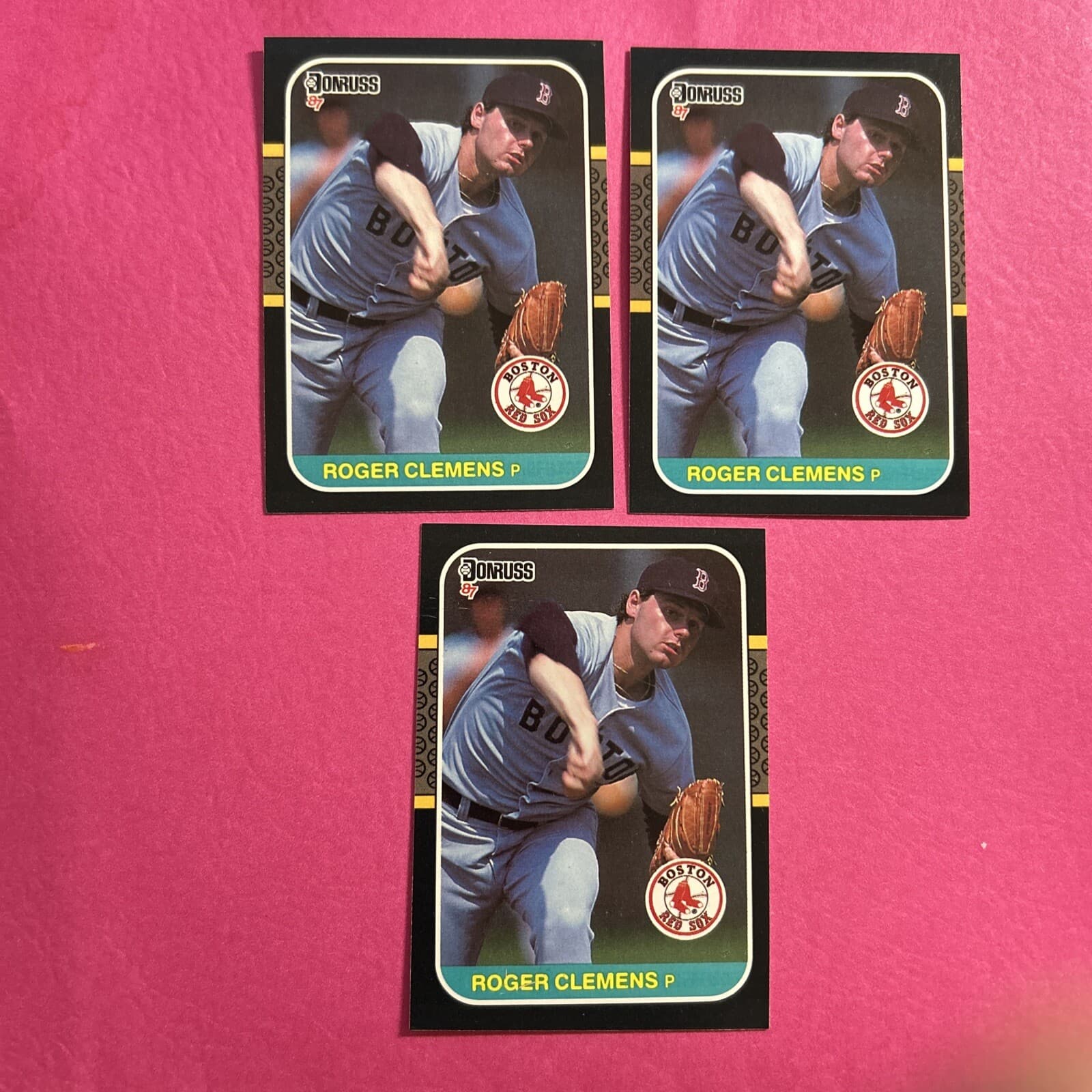 Baseball Roger Clemens 1987 Donruss