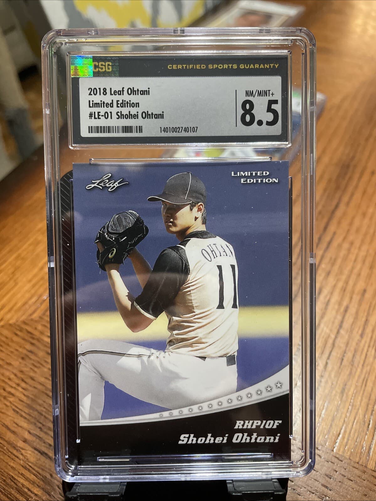 Ohtani Limited Edition 2018 Leaf 2018 Leaf