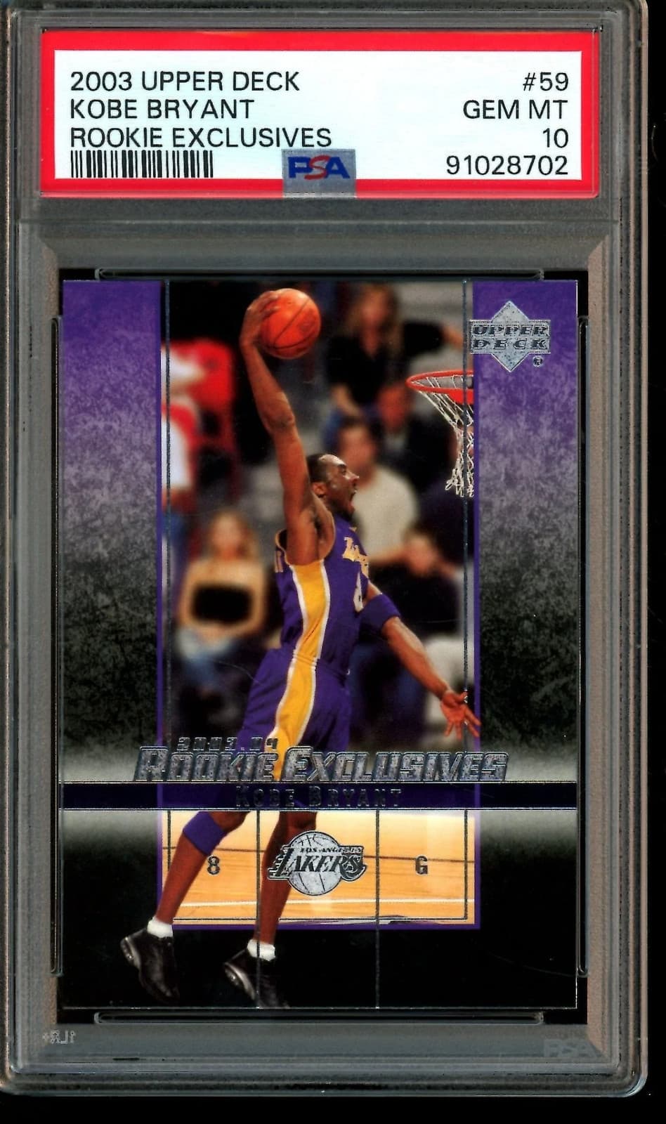 Kobe Bryant Exclusives 2003 Upper Deck
