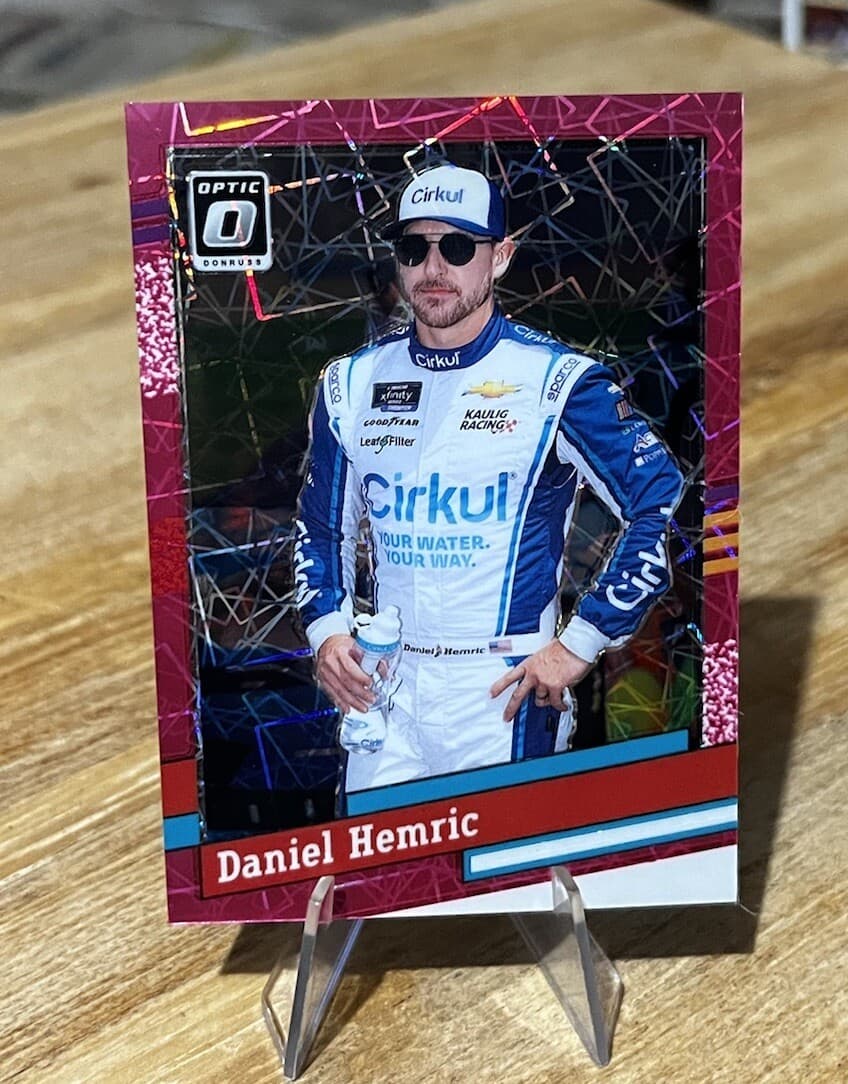 Daniel Hemric 1991 Donruss Optic 1991 Donruss Optic pink-velocity