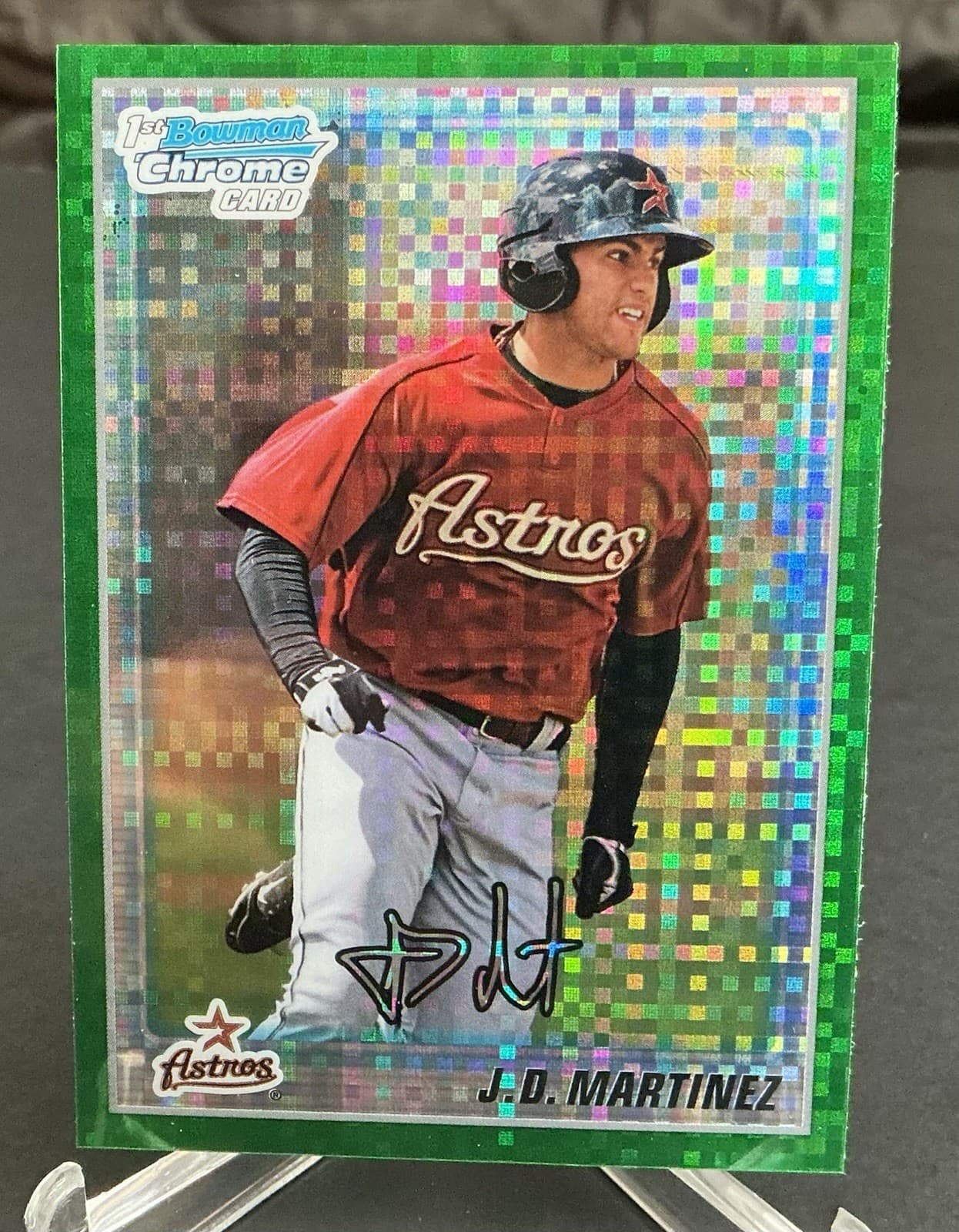 Martinez Prospects Green 2010 Bowman Chrome