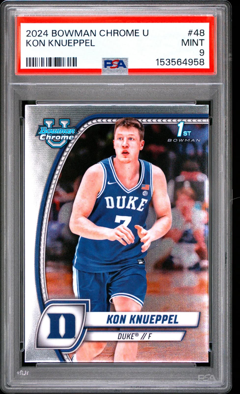 Kon Knueppel 2024 bowman Bowman U Now