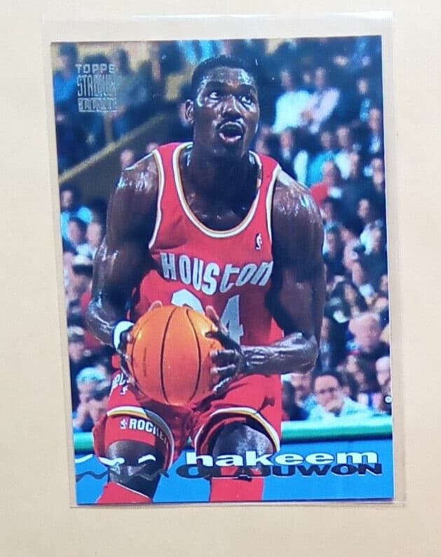 94 Basketball HAKEEM OLAJUWON 1993 Topps Stadium Club 1993 Topps Stadium Club