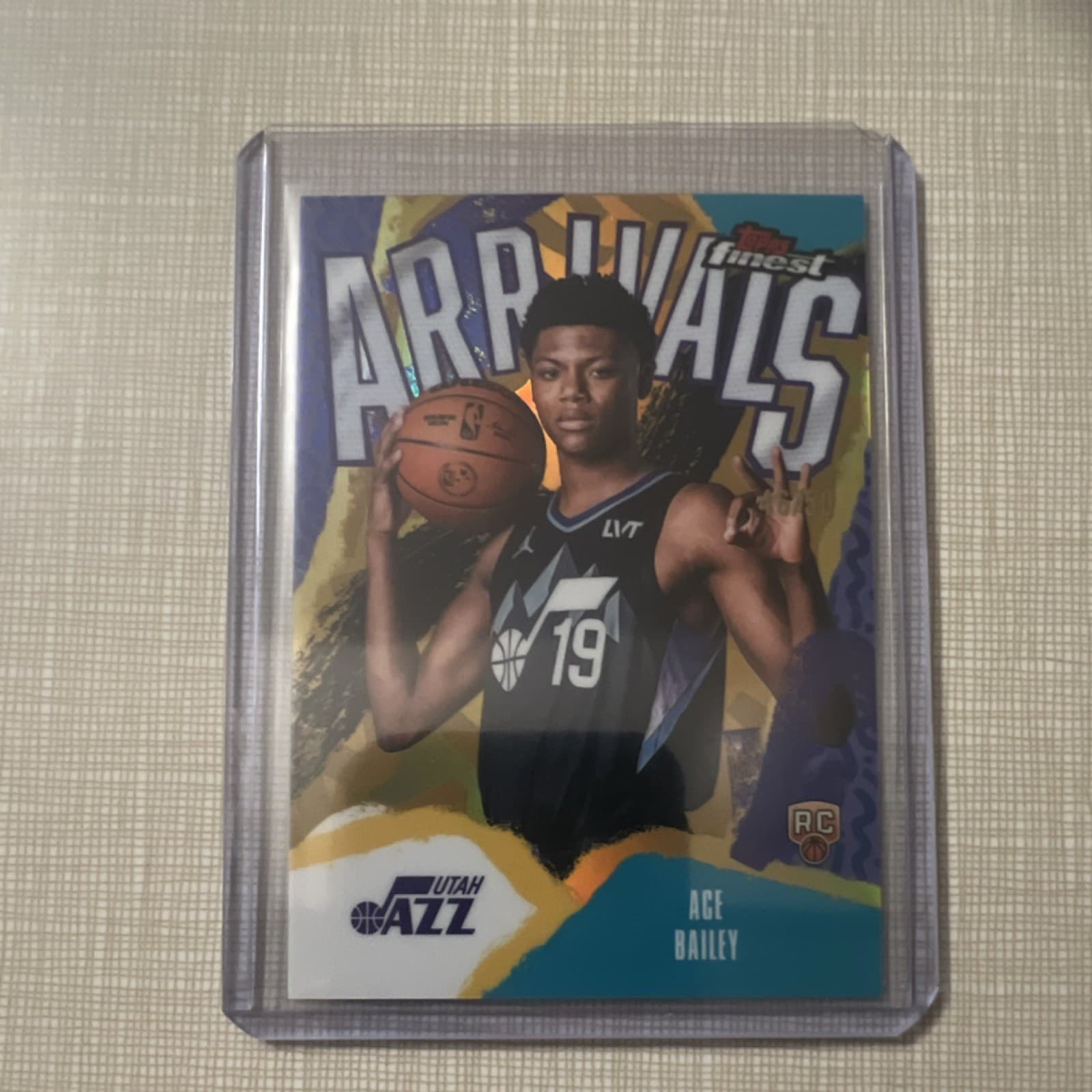 Arrivals Ace Bailey 2025 Topps Finest 2025 Topps Finest