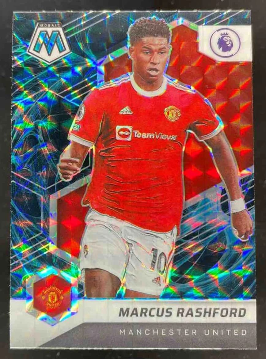 Marcus Rashford trading card