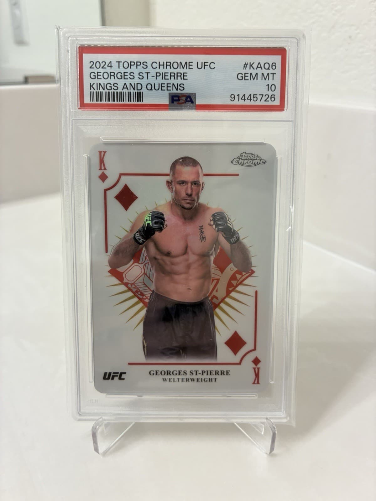 MT UFC KINGS & QUEENS GEORGES 2024 Topps Chrome 2024 Topps Chrome
