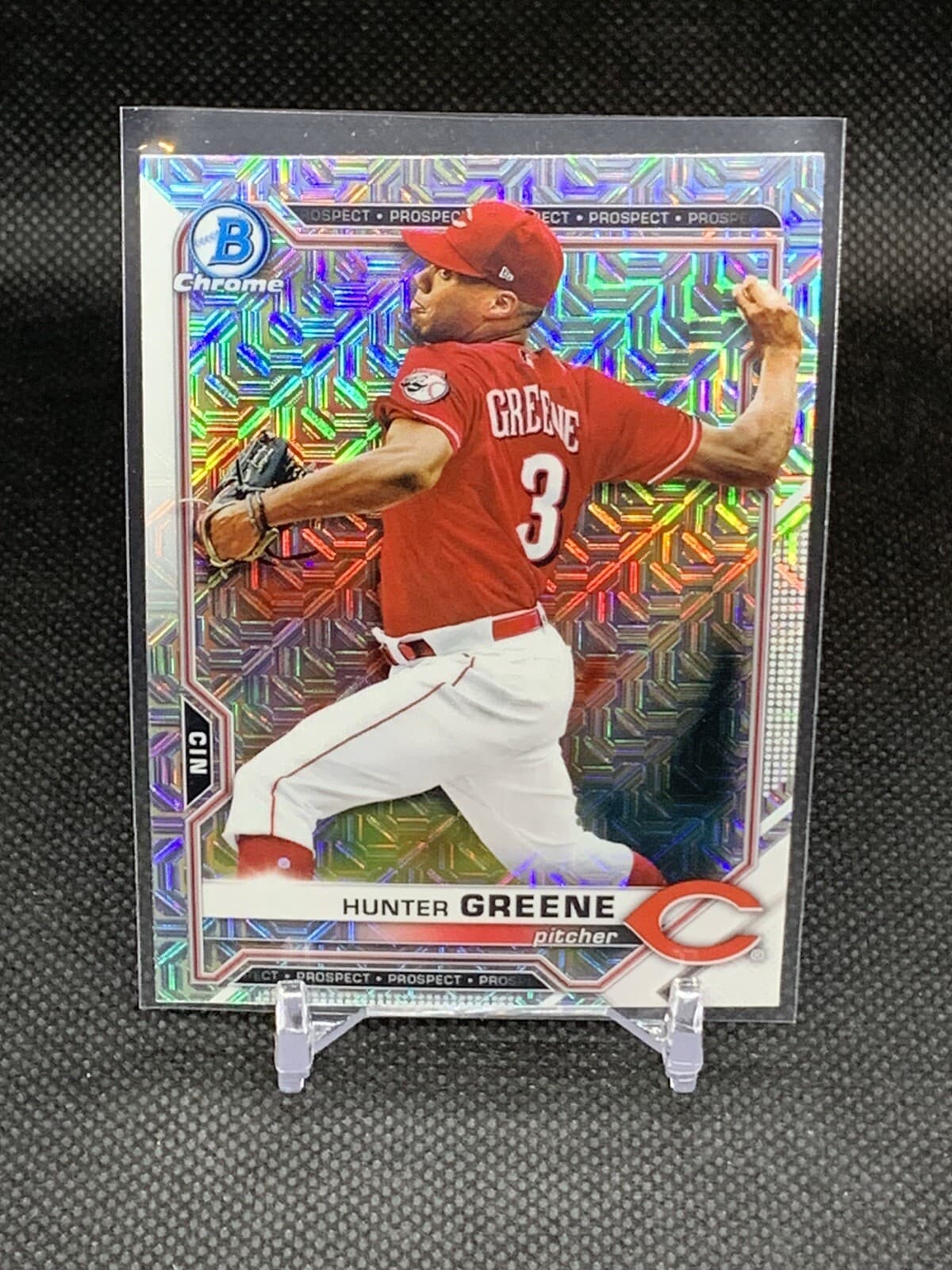 Hunter Greene Mojo 2021 Bowman Chrome 2021 Bowman Chrome