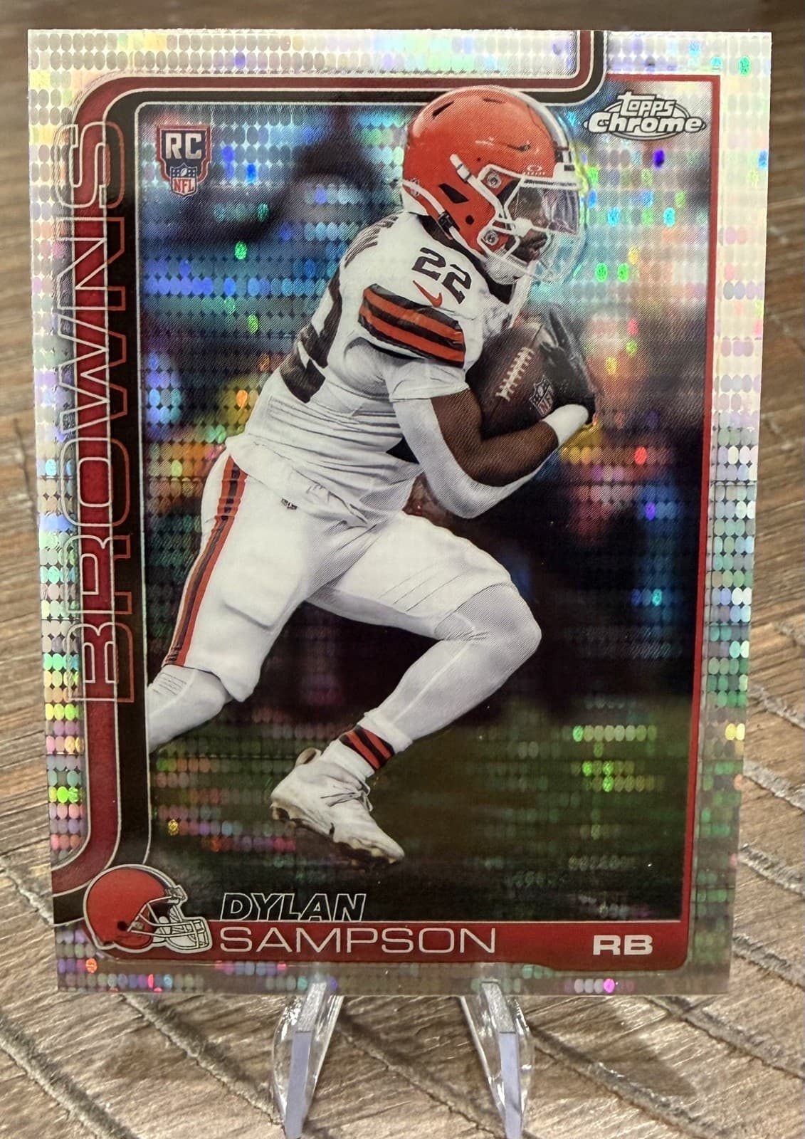 Dylan Sampson Pulsar 2025 Topps Chrome