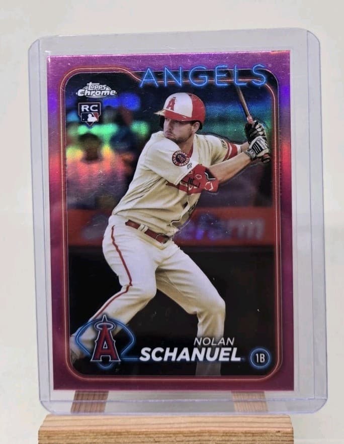 Nolan Schanuel 2024 topps Topps Chrome