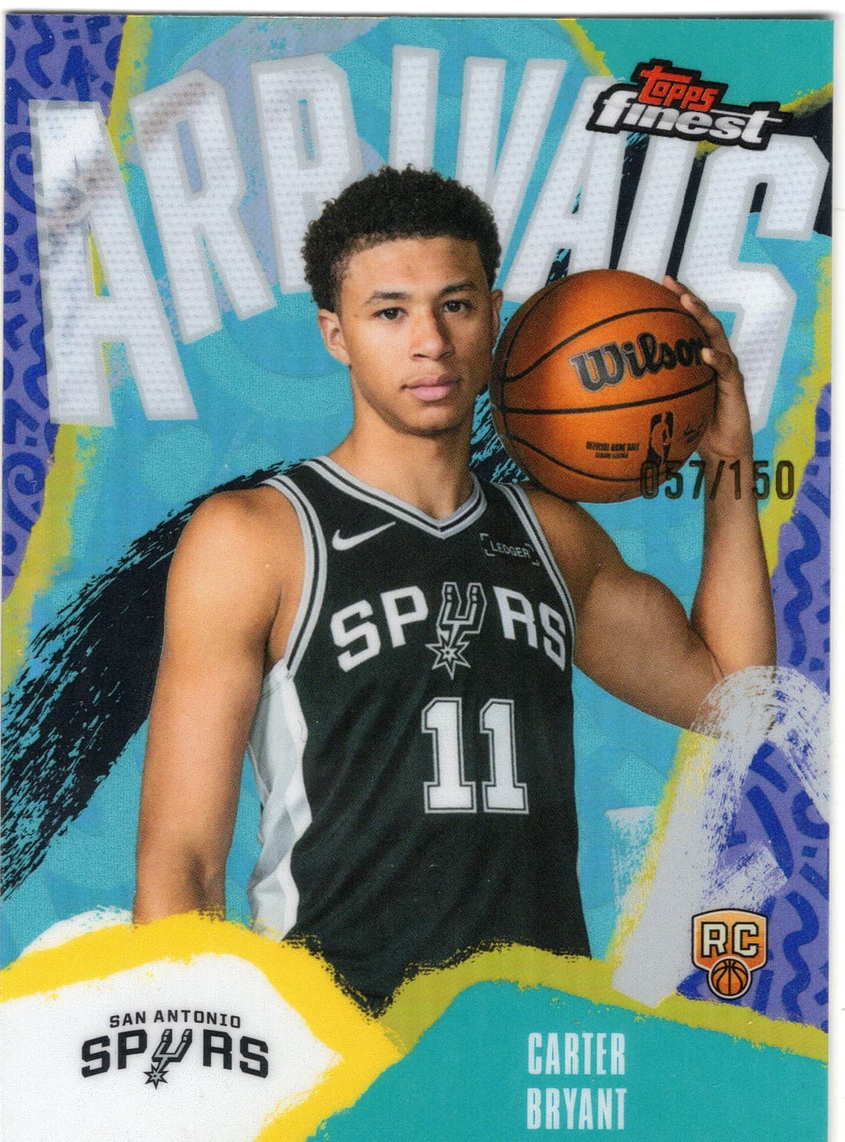 ARRIVALS BASKETBALL -14 CARTER 2025 Topps Finest 2025 Topps Finest