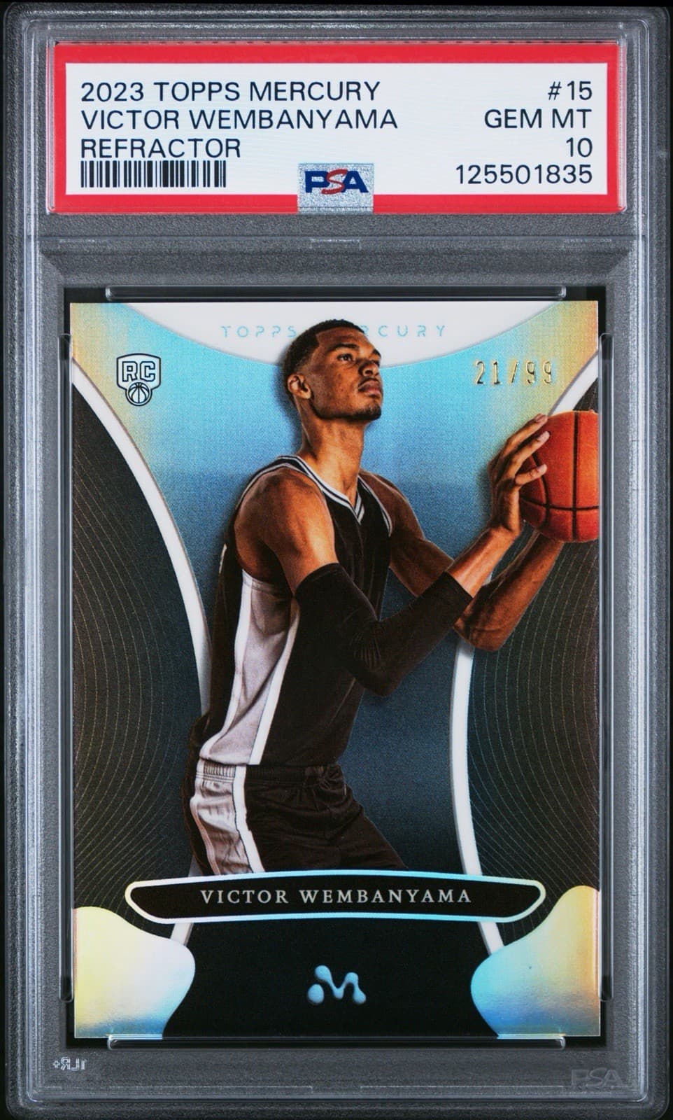 /99 MERCURY VICTOR WEMBANYAMA 2023 Topps