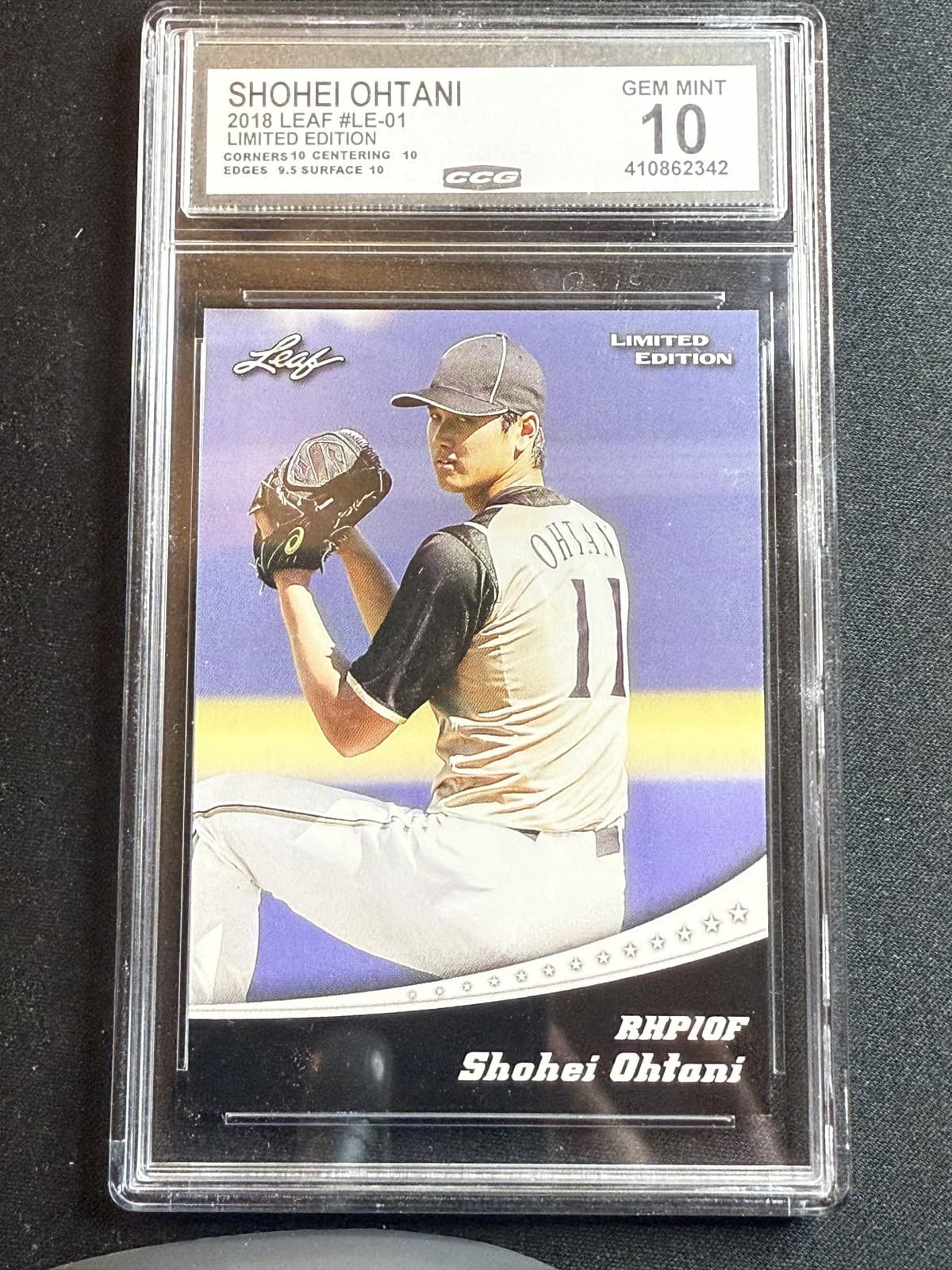 Shohei Ohtani Limited 2018 Leaf