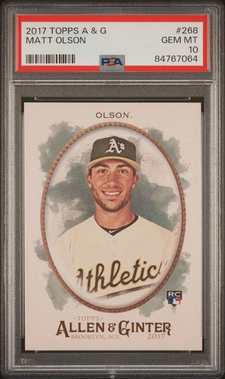 Ginter Matt Olson 2017 Topps 2017 Topps