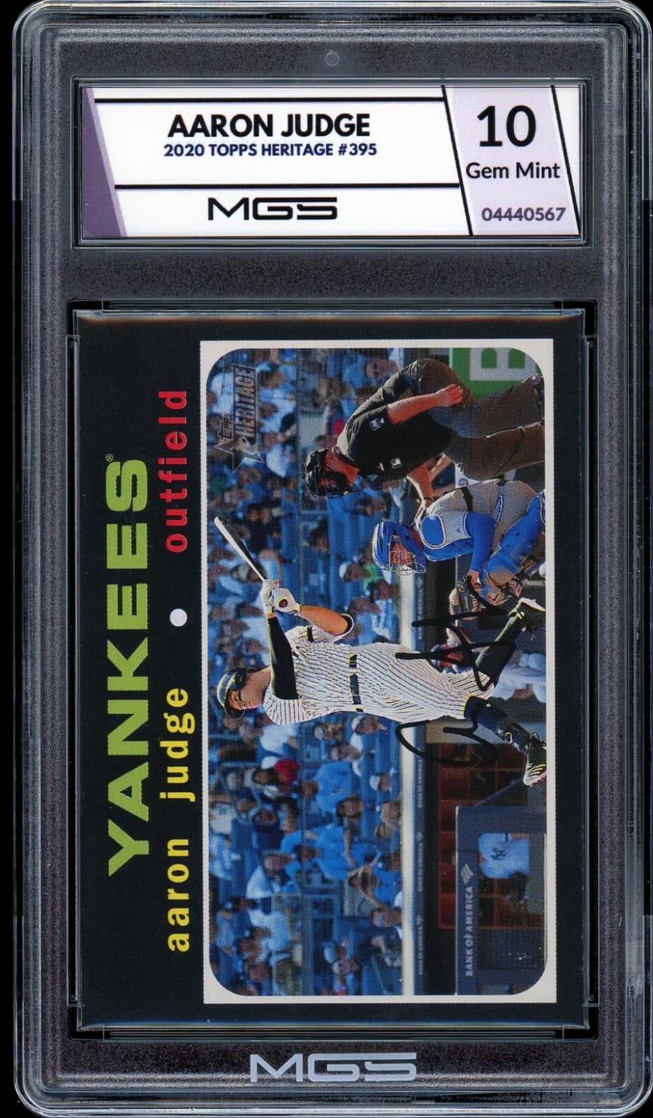 Aaron Judge 2020 Topps Heritage